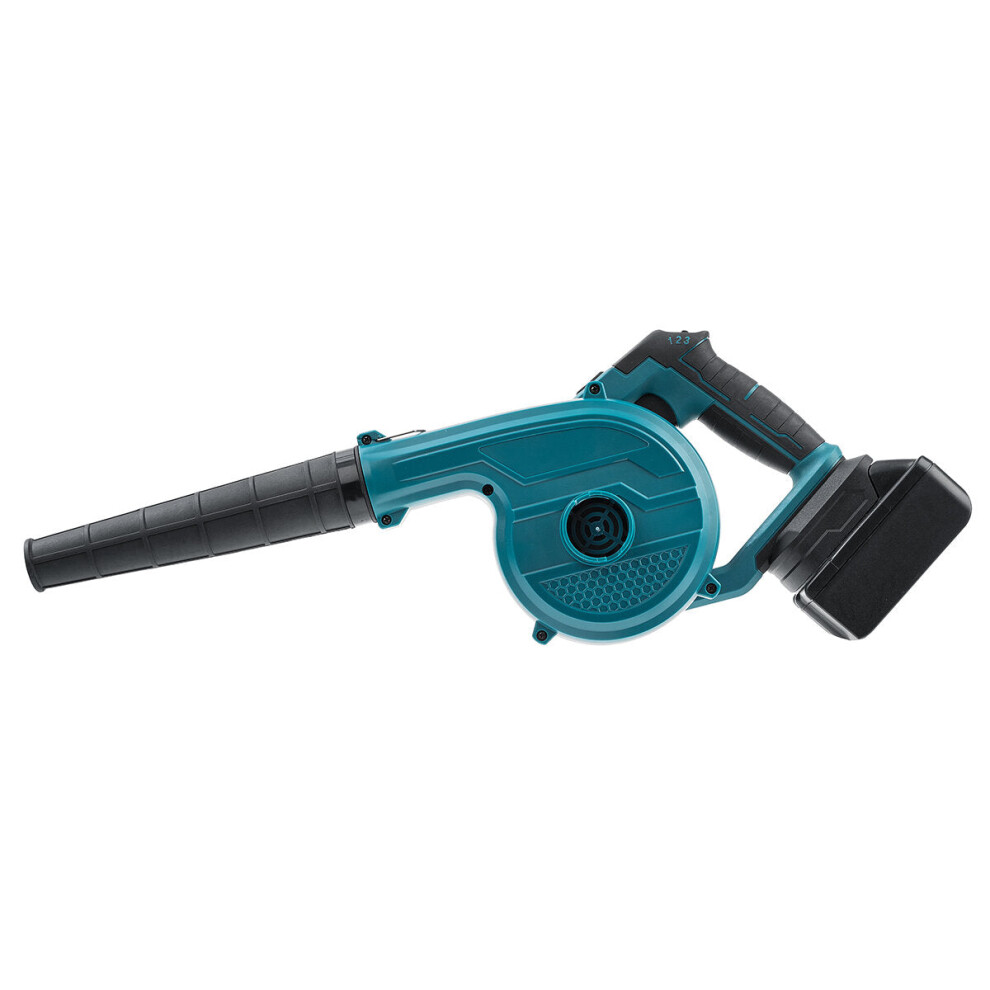 (Without Battery) 398VF Cordless Electric Air Blower Handheld Leaf Blower Dust Collector Sweeper Garden Power Tool