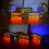 (White) Multi-color Digital Tube Multifunctional DIY Clock Kit with Different Backlight 5