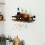 Wall Mounted Wood Rack Goblet Stemware Storage Organizer Rack for Home Kitchen Storage Tool 11