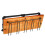 Wall Mounted Wood Rack Goblet Stemware Storage Organizer Rack for Home Kitchen Storage Tool 8