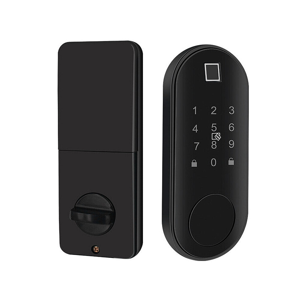 Smart Lock Password Keyless Voice Indicated Door Lock Biometric Digital Smart Door Lock for Home Security