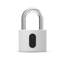 (Grey) Smart Aluminum Alloy Anti Theft Bluetooth Lock Cellphone APP Unlocking Waterproof Bike Lock