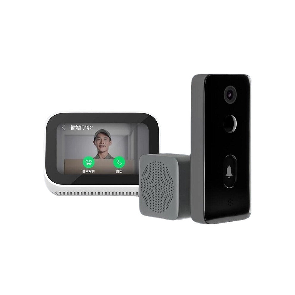 Smart Video Doorbell 2 Ai Remote Monitor Hd Infrared Night Vision Two-Way Intercom Video Doorbell 6112211877587