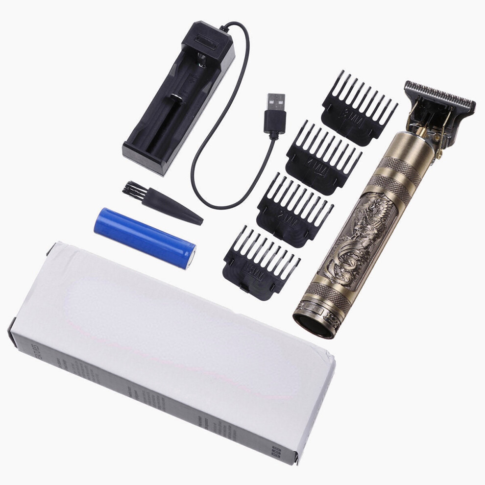 Greenzech Rechargeable T9 Baldheaded Hair Clipper Electric Hair Trimmer Cordless Shaver