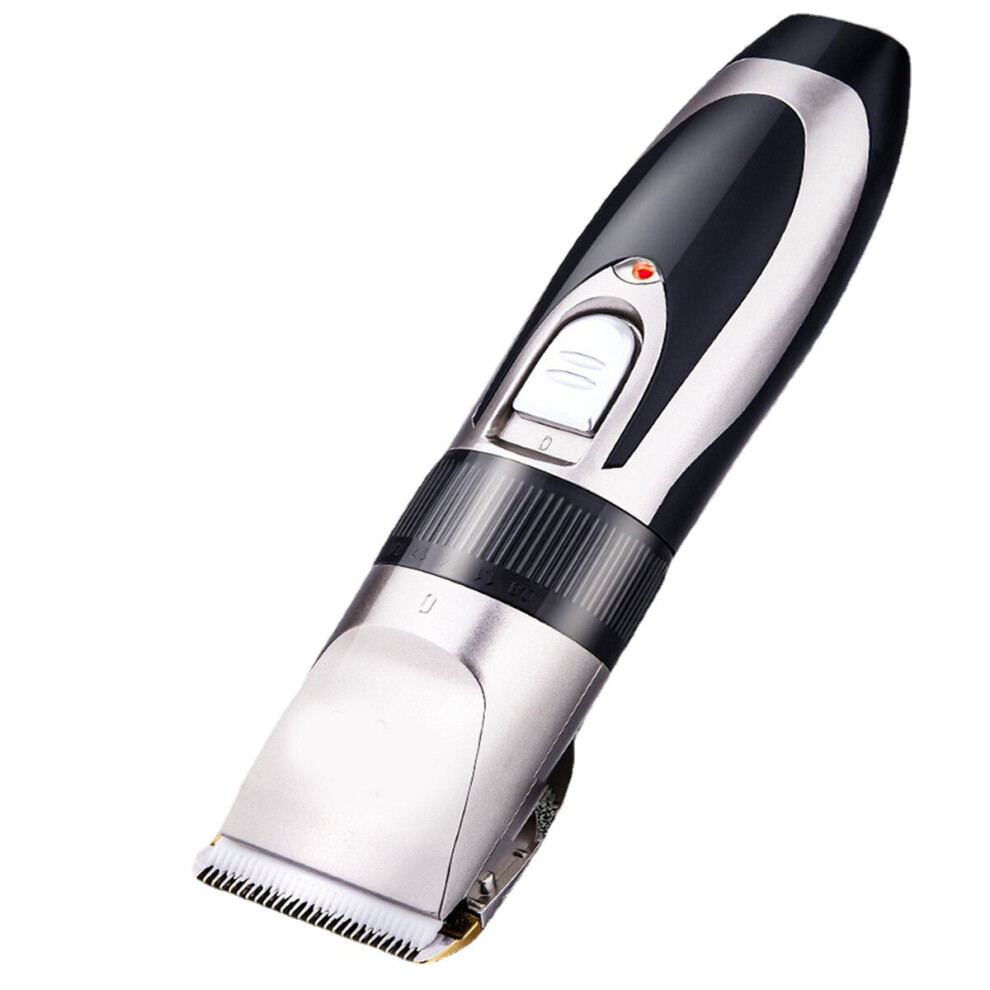 (C) Professional Electric Hair Clippers Set Men's USB Rechargeable Basic Barber Trimmer Shaver