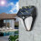 (White) Solar Powered Light Wall Lamp 31LED 16