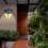 (White) Solar Powered Light Wall Lamp 31LED 17