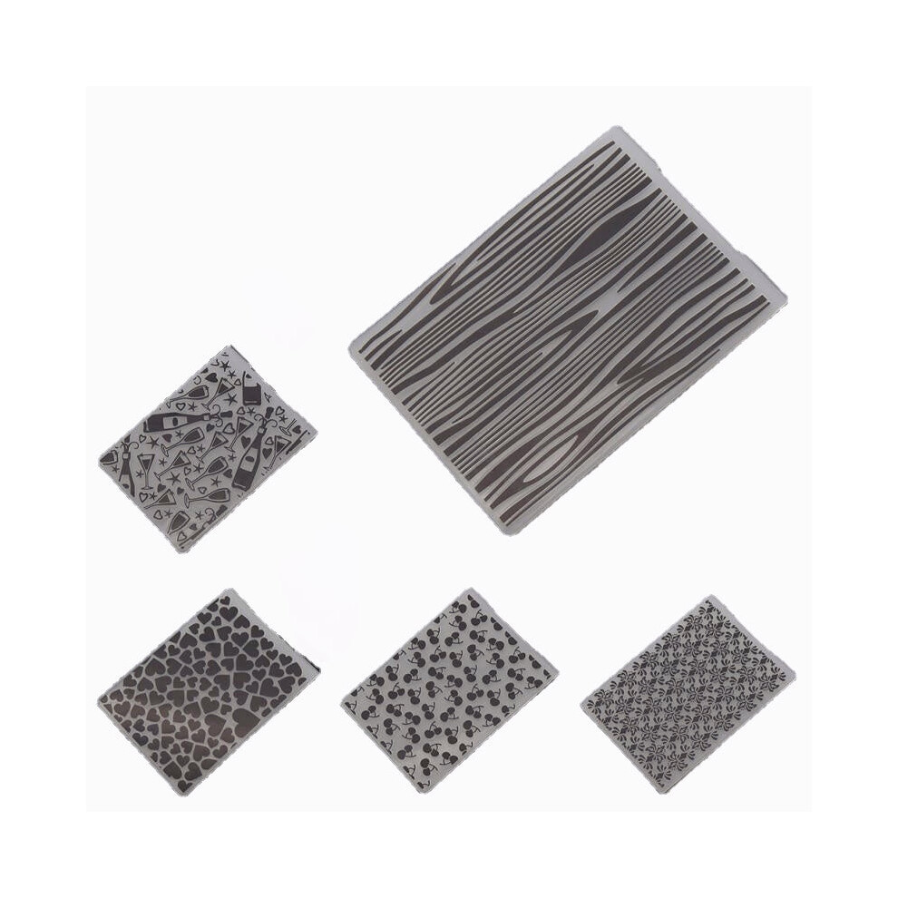 (5) Transparent Decorations Sticker Clear Rubber Stamp Silicone Scrapbooking Photo Album Decorative
