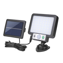 (56LED) Outdoor Wall Lights with Remote Control Human Body Infrared Solar Street Lights Stake Waterproof Decor Outdoor