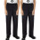 (13-14 Years, Jet Black) Boy Pant Plain School Uniform Elasticated Trouser 1
