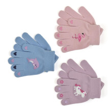 Girl 3 Pack Magic Flamingo Dolphin Unicorn Mitten