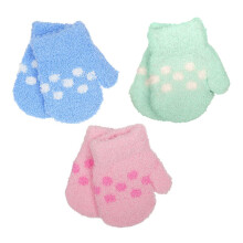Kid Baby 3 Pack Toddler Knitted Full Finger Glove