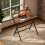 Homcom (Brown) HOMCOM 81.5 cm Folding Computer Desk for Small Spaces Bedroom 8
