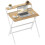 Homcom (Yellow) HOMCOM 81.5 cm Folding Computer Desk for Small Spaces Bedroom 2