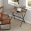 Homcom (Brown) HOMCOM 81.5 cm Folding Computer Desk for Small Spaces Bedroom 7