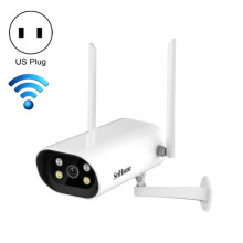 SriHome SH037 4MP Ultra HD 2.4G+5G WiFi Waterproof Camera Supports Two-Way Voice & TF Card & Motion Detection & Full Color Night Vision & AI Humanoid