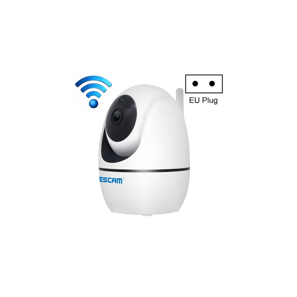 Escam Pvr008 1080P Hd Wifi Camera Supports Infrared/Motion Monitoring Infrared Distance 10M European Standard (Color: ) White