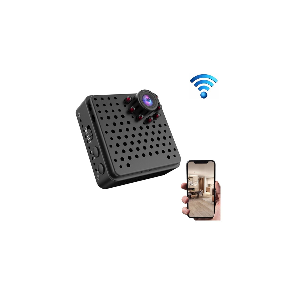 W18 1080P HD WiFi Smart Mini Security Camera supports 155 degree wide angle & motion detection & infrared night vision & TF card