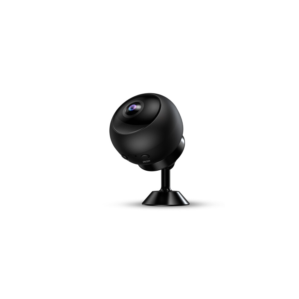 A12 Mini 1080P Wireless Smart Camera 5GHz Wifi Security Camera Night Vision Remote Home Small Surveillance Camera (Matte Black)