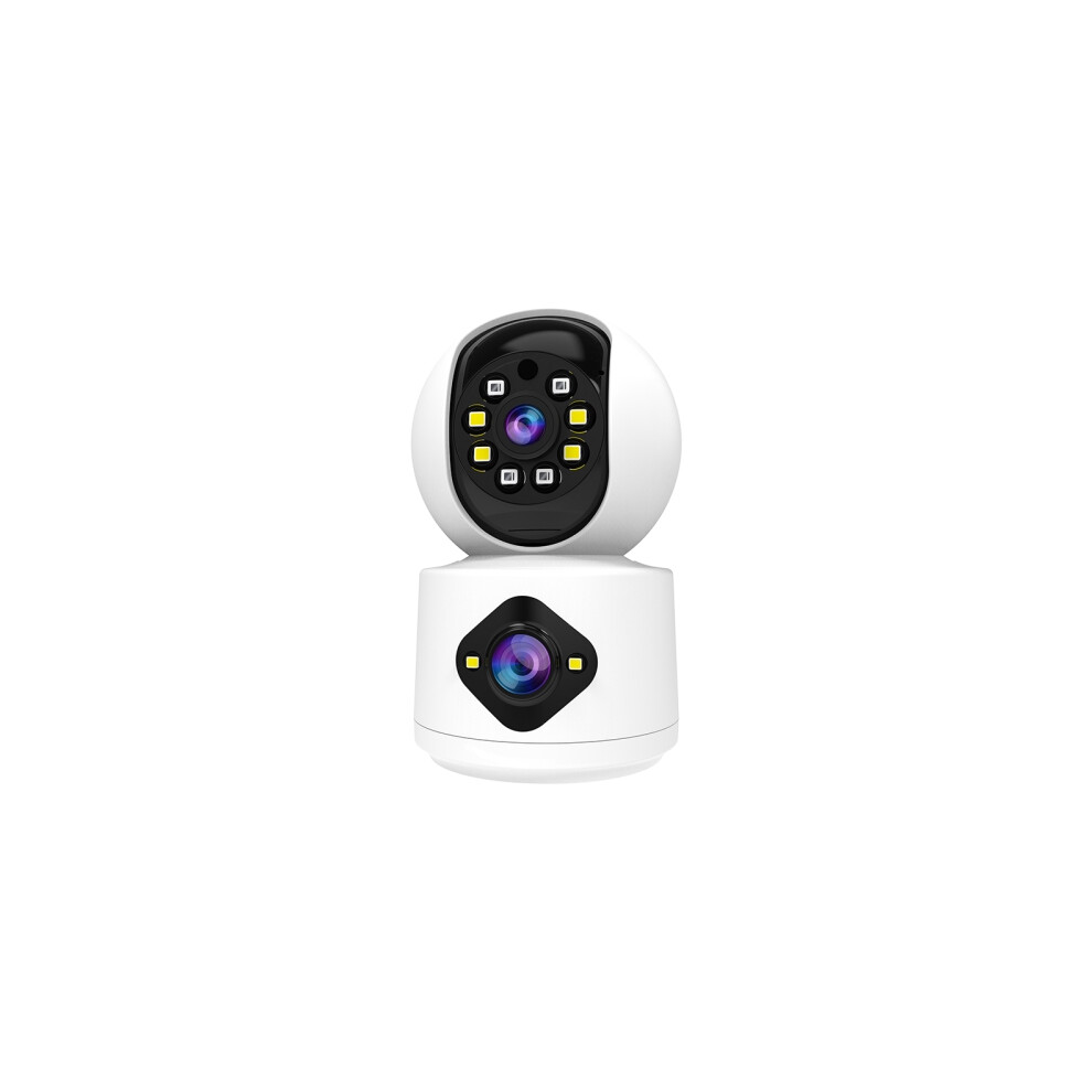 Y6204 4MP HD Indoor Waterproof Smart WiFi Camera, Specification: British Standard (White)