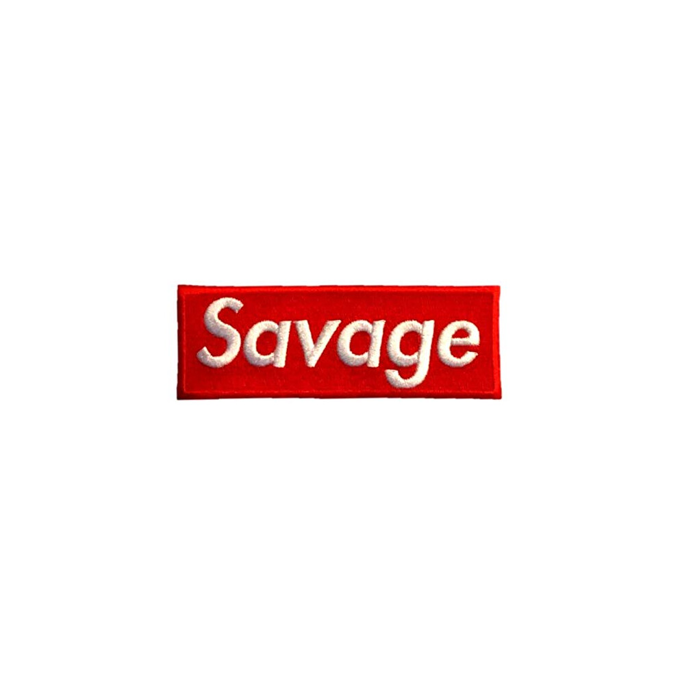 Patch Savage Enti Rement Brod Repasser Et Coudre Par Patchclub-image