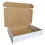 CH-BOX Χαρτόνι Ταχυδρομικών Κουτιών, 11 1/8" x 8 5/8" x 2"(Εσωτερικό Μέγεθος), 25 Τεμάχια, Λευκό 1