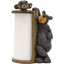 Willie Black Bear pappershanddukshllare fr fristende p bnk eller bord (bra kksinredning) 14""""