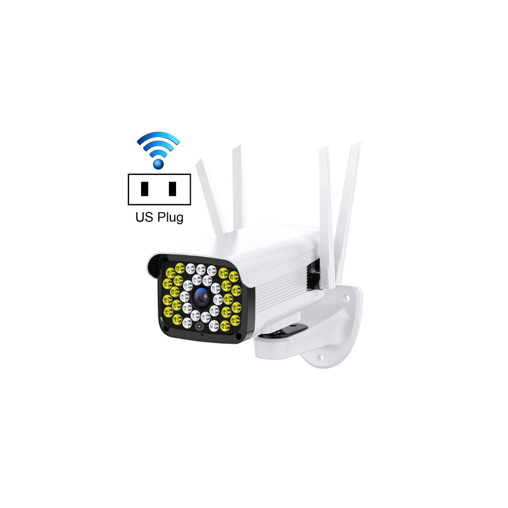 Difang DF-36Q outdoor HD surveillance camera supports voice intercom & night vision & human detection & TF card WiFi + HD PTZ rotation US standard