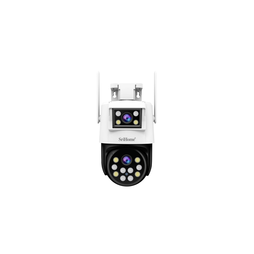 Srihome Sh048 2Mp+2Mp Human Tracking Intelligent Night Vision Dual-Lens Ip Camera (European Standard) 767895522900