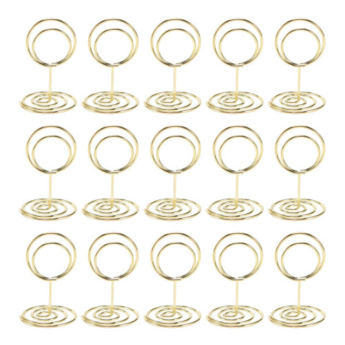 20Pcs Mini Place Card Holders, 2Inch Cute Table Number Holders