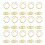20Pcs Mini Place Card Holders, 2Inch Cute Table Number Holders 2