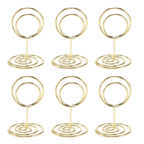 20Pcs Mini Place Card Holders, 2Inch Cute Table Number Holders 2