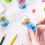 Mini Fruit Gashapon Eraser Machine Dispenser Παιδικά Στατικά σχολικά είδη Δώρο για παιδιά 6
