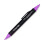 ProFolio by Itoya, Marcador de Caligrafia Double Header, Pontas Chisel 1.5mm e 3mm - Roxo 1
