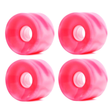 Surf Skateboard Wheels Outdoor 84A Hardness No Bearings Sliding Soft Skate Board 4 Wheels