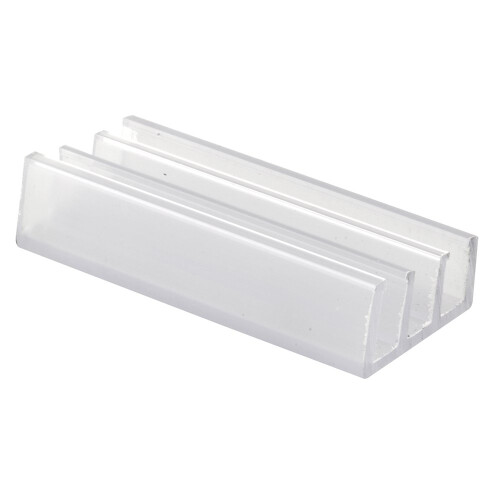 Prime-Line M 6089 Νάιλον Οδηγός Κάτω για Πόρτες Ντους (2 Πακέτο)