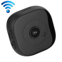 H9 Mini HD 1280 x 720P 120 Degree Wide Angle Wearable Smart Wireless WiFi Surveillance Camera (Color: Black)