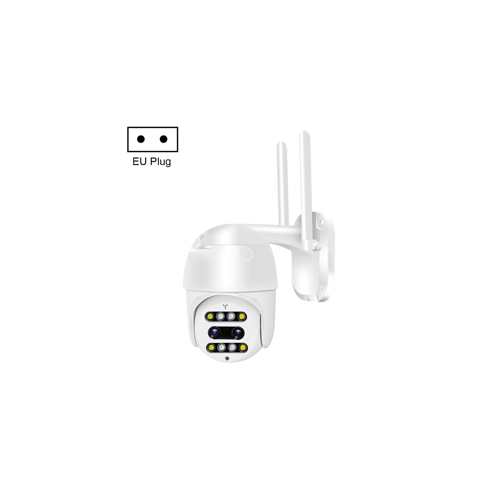 QX48 1080P HD wireless network camera supports motion detection & infrared night vision & TF card (color: European standard)