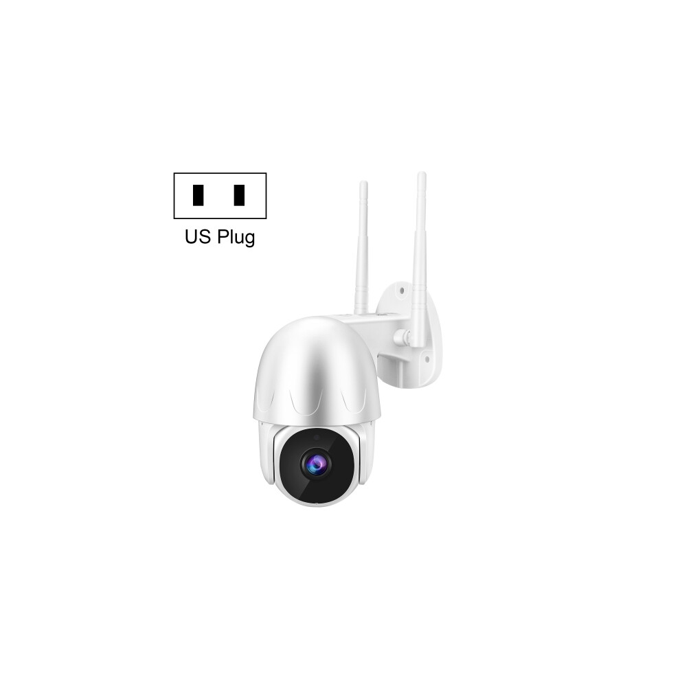 Tuya QX45 1080P Full HD IP65 Waterproof 2.4G Wireless Network Camera, Support Amazon Alexa & Google Home & Motion Detection & Two-way Audio & Night