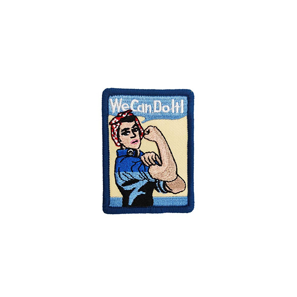 CutePatch Kamala Harris Rosie la riveteuse Patch brod        repasser ou     coudre Nous pouvons le faire Affiche vintage