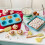 Kids Cupcake 5Pcs Baking Set Traybake 2 Cookie Cutters Spatula 2