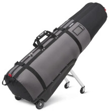 Sun Mountain 2020 ClubGlider Journey Borsa da Viaggio Golf (Nero-Metallico)