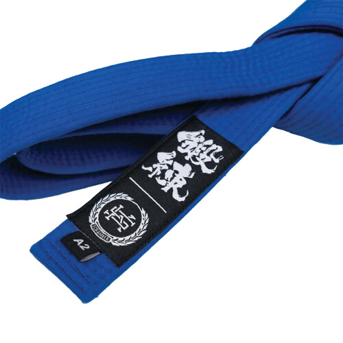 (Blue, A1) Scramble Kihon BJJ Jiu Jitsu Gi Belt 2