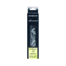 Grumbacher Vine Charcoal Extra Soft 12/PK