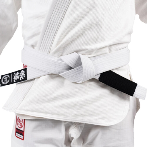 (White, A4) Scramble Kihon BJJ Jiu Jitsu Gi Belt 2