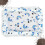 Mustard Seeds Solid Baby Pillow Pack of 1  (Blue) 3