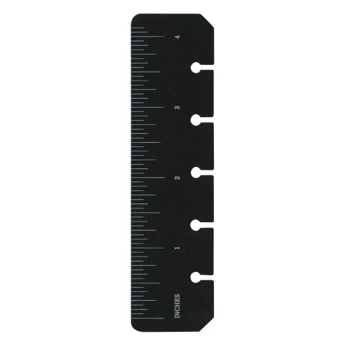 Filofax Mini Ruler Page Marker - Black 2