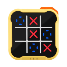 Tic Tac Toe Game Children Electronic Toys Noughts and Crosses Game Memory Training Infinite Portable Travel Games for K