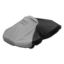 K1 Race Gear 18-NKC-N Sort Nylon Vandt?t Kart Cover