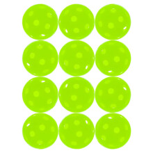 Jugs Sports Pickleballs Vision Enhanced Green 1 Dozen